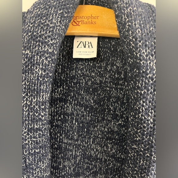 ZARA cardigan super soft, front pockets, size medium - Picture 5 of 8